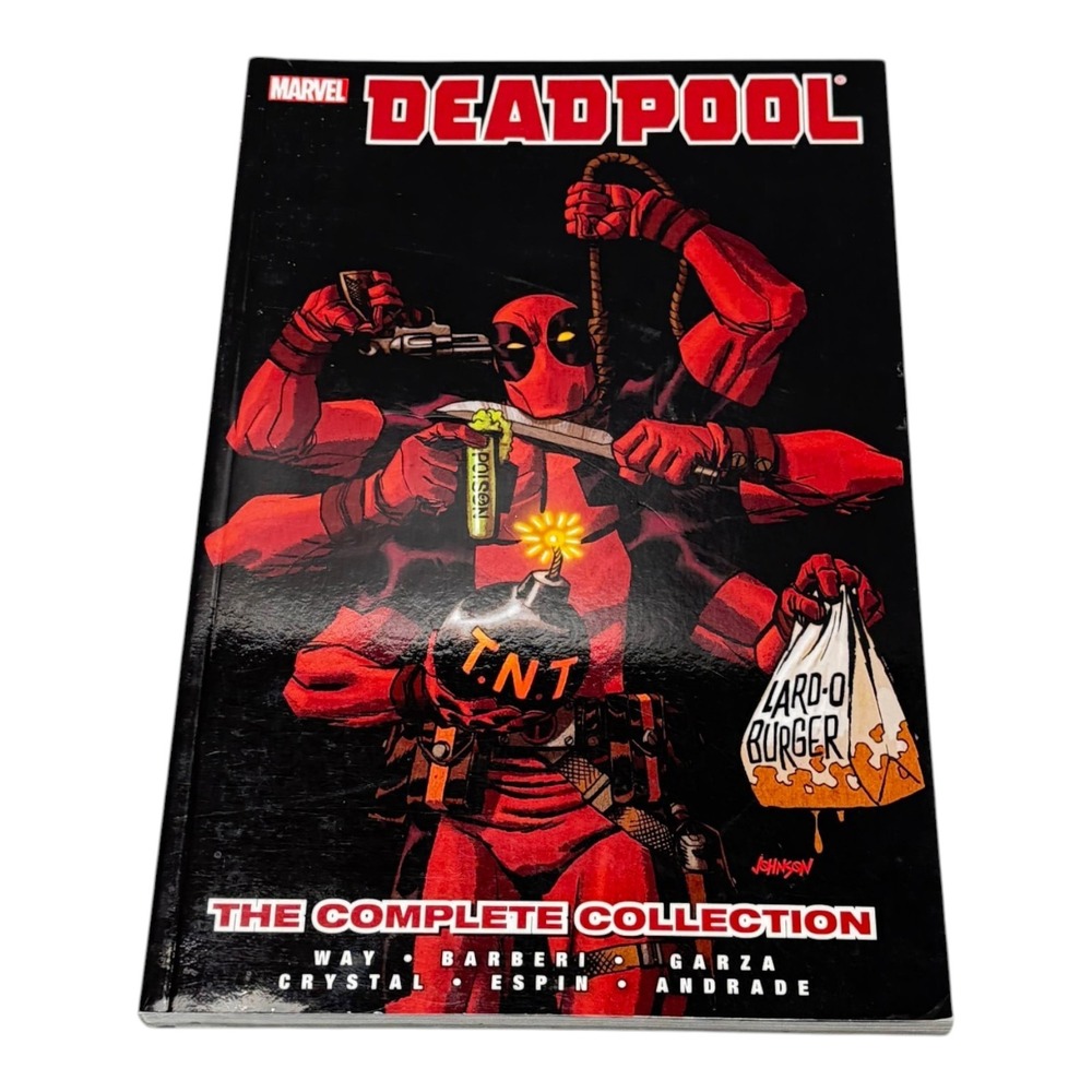 Marvel Deadpool Graphic Novel Red The Complete Collection Vol 4 Daniel Way 2008